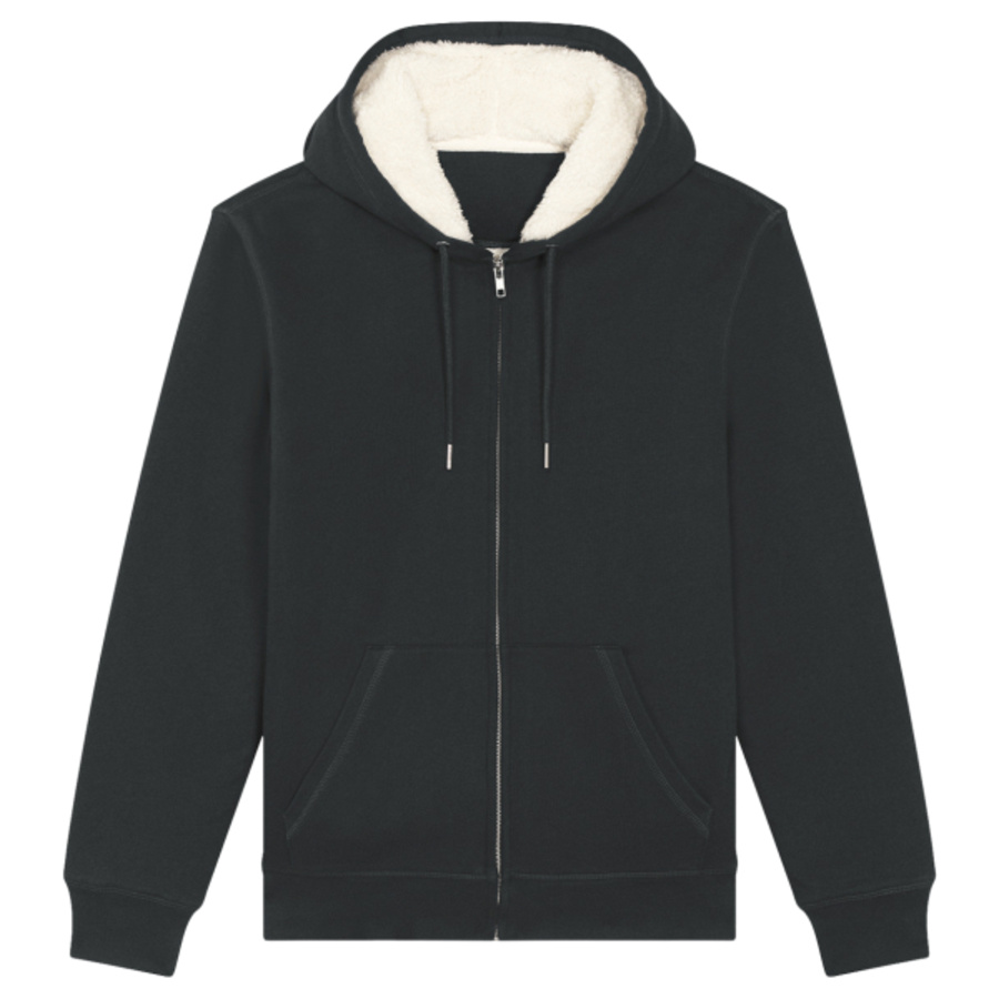 Unisex Hygger sherpa zip-through sweatshirt (STSU956) Thumbnail