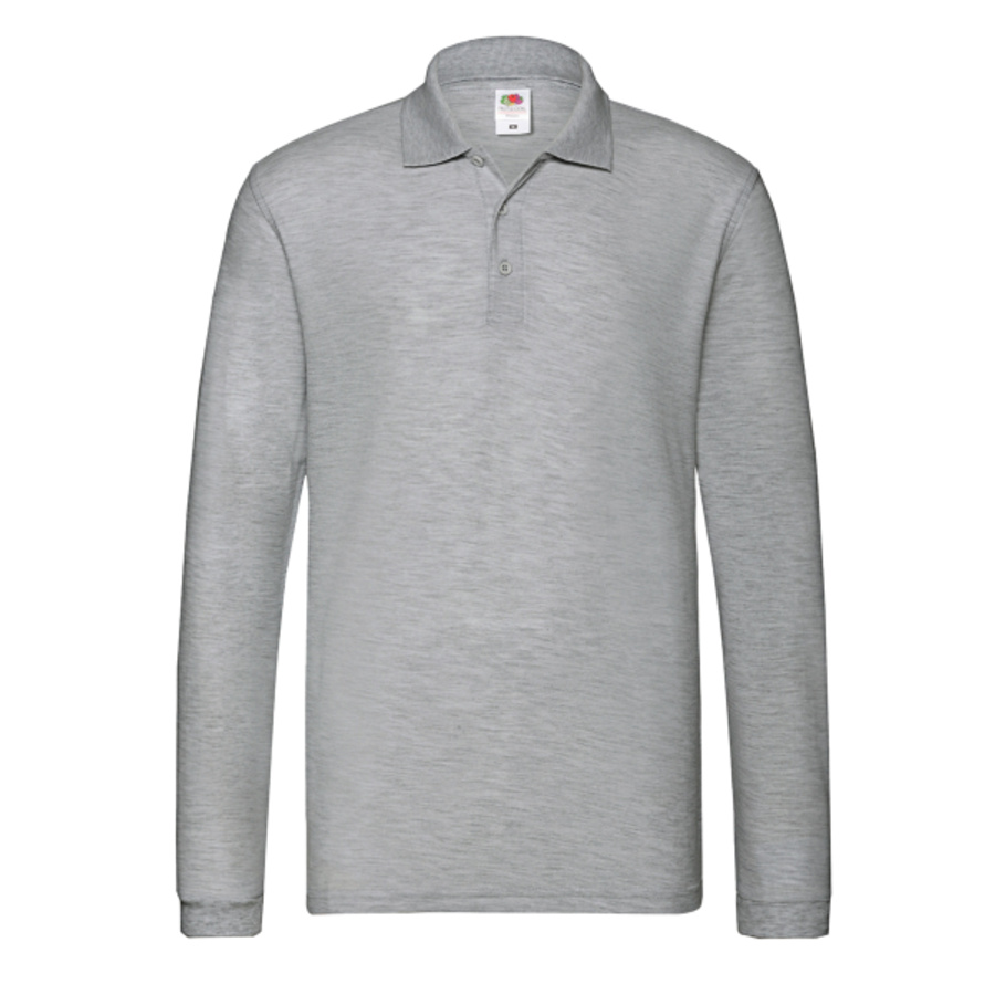 Premium long sleeve polo Thumbnail