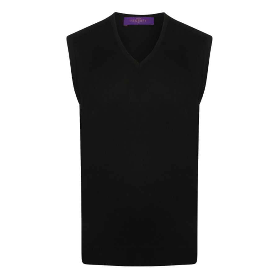 Sleeveless v-neck jumper Thumbnail