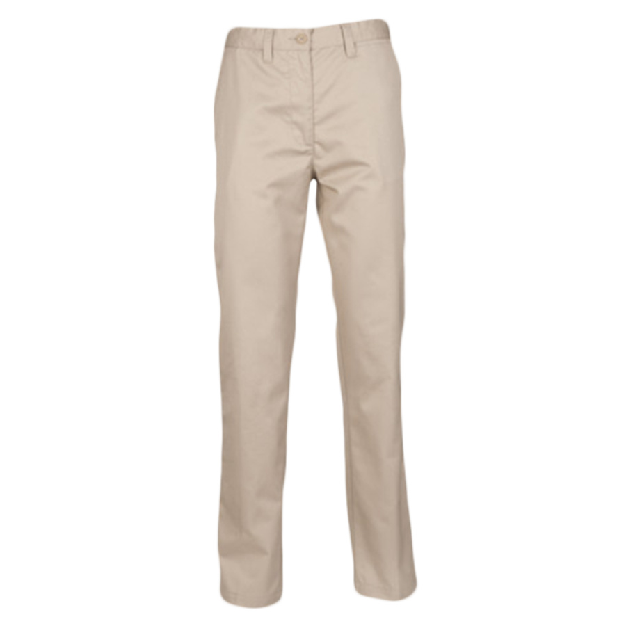 Women's 65/35 flat fronted chino trousers Thumbnail