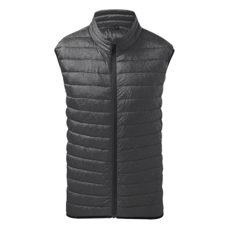 Melange padded gilet Thumbnail
