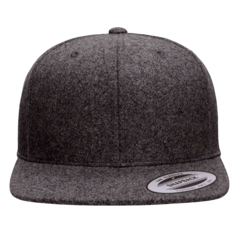 Melton wool snapback (6689M) Thumbnail