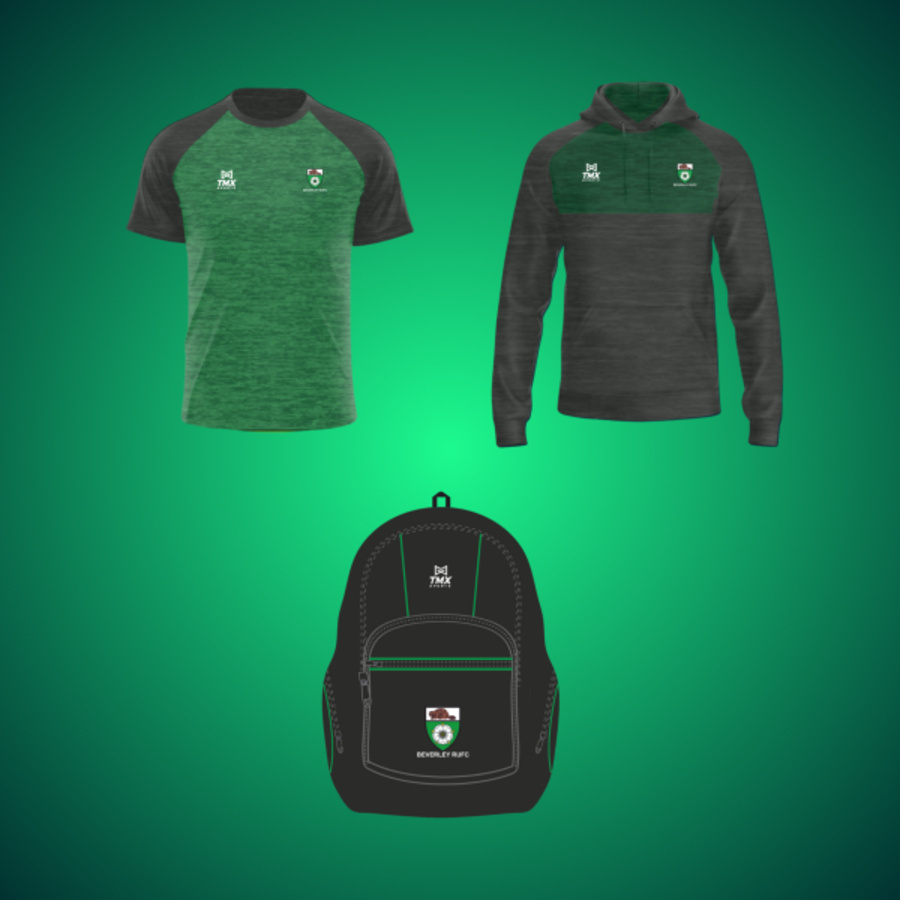 Beverley RUFC T-Shirt/Hoodie/Bag Bundle Thumbnail
