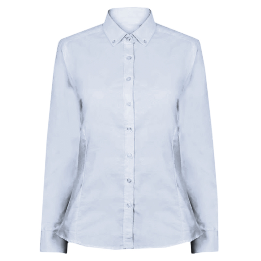 Women's modern long sleeve Oxford shirt Thumbnail