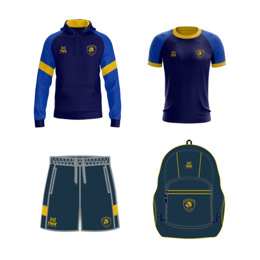 Beverley Braves Hoodie/T-Shirt/Shorts/Rucksack Bundle  Thumbnail